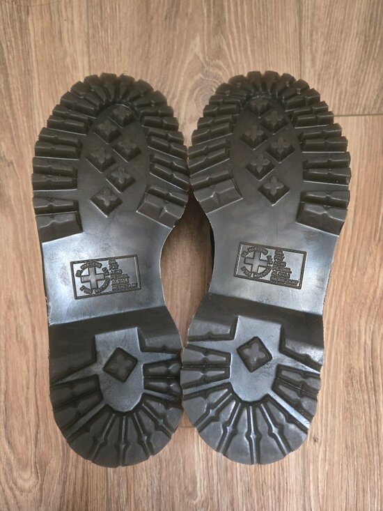 Brand New Dr Martens AirWair 1461 Quad Heart Leather Platform Oxfords - Picture 3 of 10